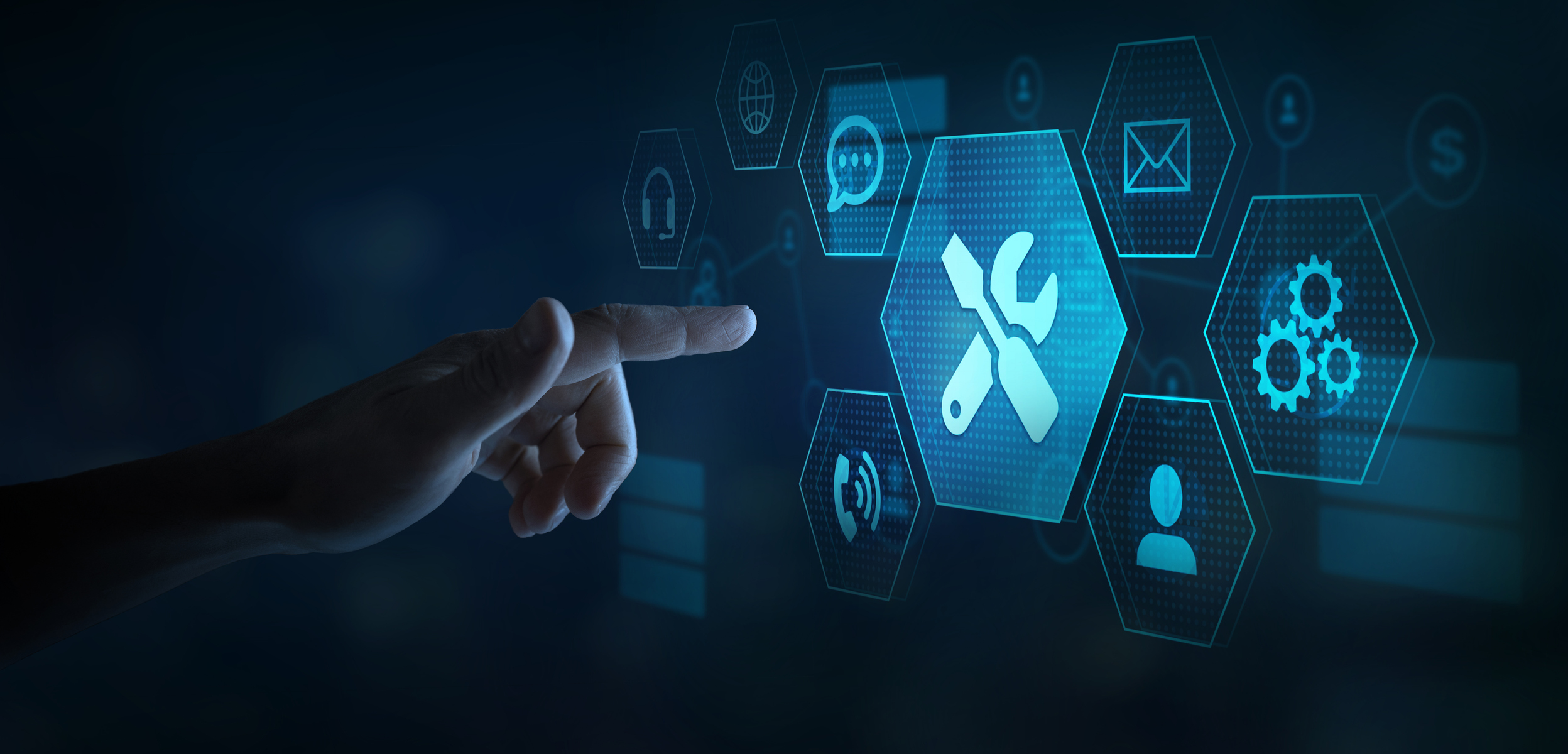 Technical support or helpdesk concept, customer service for client support Technical Support